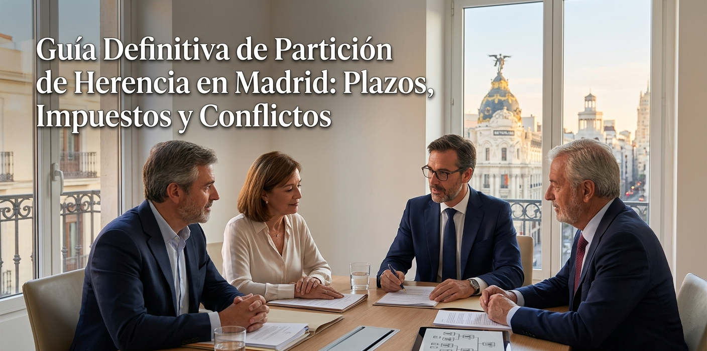 Guía Definitiva de Partición de Herencia en Madrid: Plazos, Impuestos y Conflictos